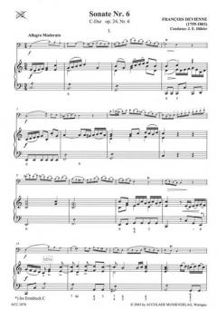 Sonate C-Dur Op. 24/6 (François Devienne) 