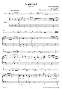 Sonate G-Dur Op. 24/2 (François Devienne) 