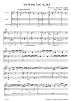 Trio Woo 70/1 Es-Dur von 0 