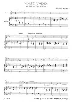 Valse Vivendi von Alexander Maschat 