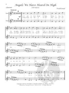 Traditional Christmas Duets For Clarinet 