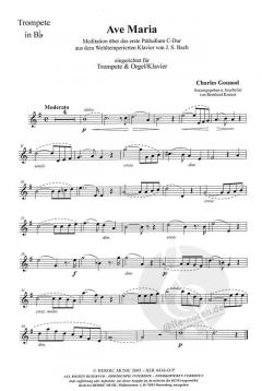 Ave Maria (Fassung F-Dur) von Johann Sebastian Bach 