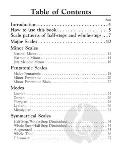 Complete Book Of Scales And Arpeggios in Tablature (Howard R. Wallach) 