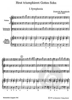 Heut triumphieret Gottes Sohn BuxWV 43 (Dietrich Buxtehude) 