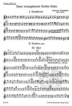 Heut triumphieret Gottes Sohn BuxWV 43 (Dietrich Buxtehude) 
