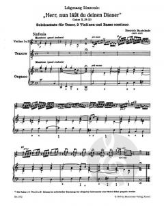 Herr, nun lässest du deinen Diener (Dietrich Buxtehude) 