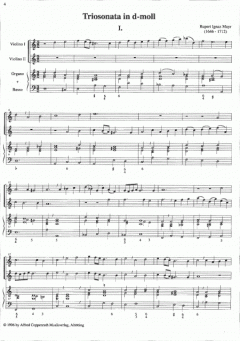 Trio-Sonata von Rupert Ignaz Mayr 