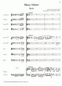 Missa Valete (Andreas Hofer) 
