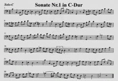 Sonate Nr.1 in C-Dur 