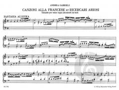 Canzonen und Ricercari Ariosi von Andrea Gabrieli 