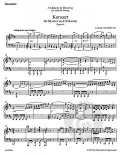 Konzert D-Dur op. 61 von Jonathan Del Mar für Klavier und Orchester im Alle Noten Shop kaufen