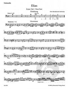 Elias / Elijah op. 70 von Felix Mendelssohn Bartholdy 