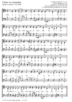 Christ ist erstanden 