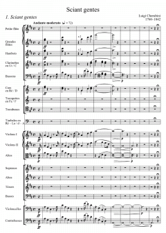 Sciant gentes von Luigi Cherubini 