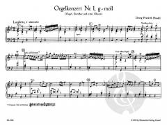 Orgelkonzerte op. 4 Heft 1 von Georg Friedrich Händel im Alle Noten Shop kaufen