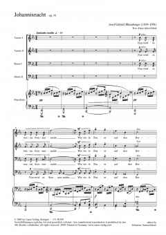 Johannisnacht op. 91 (Joseph Gabriel Rheinberger) 