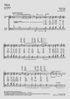Frühling op. 33/2 (Edvard Grieg) 
