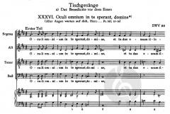 Tischgesänge SWV 88-93 (Gottfried Grote) 