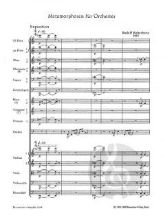 Metamorphosen für Orchester von Rudolf Kelterborn 
