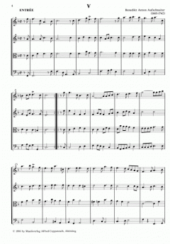 Serenade Nr. V in F-Dur von Benedikt Anton Aufschnaiter 