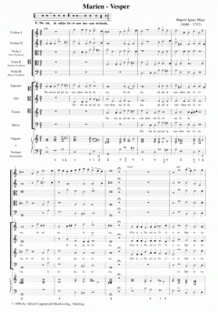 Marien-Vesper I (Rupert Ignaz Mayr) 