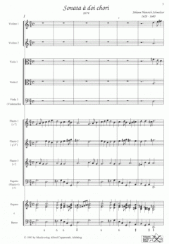 Sonata a doi chori (Johann Heinrich Schmelzer) 