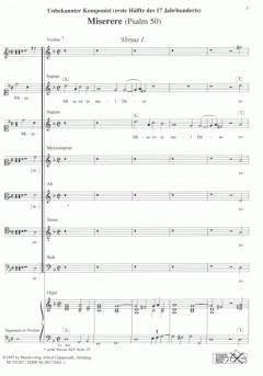 Miserere 'Erbarme dich meiner , o Gott' 