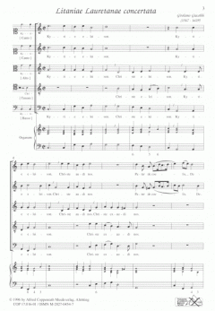 Litaniae Lauretanae concertata (Girolamo Giacobbi) 