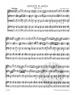 12 methodische Sonaten Heft 4 von Georg Philipp Telemann für Violine oder Flöte und Basso continuo im Alle Noten Shop kaufen