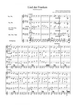 Frankenlied - Das Lied der Franken (Download) von Valentin Eduard Becker (Download) 