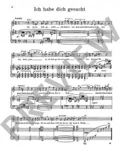 Begegnung für hohe Stimme und Klavier von Hans-Klaus Langer 