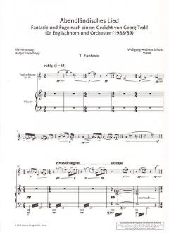 Abendländisches Lied von Wolfgang-Andreas Schultz 