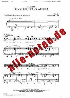 Dry Your Tears Afrika (Amistad) (John Williams) 