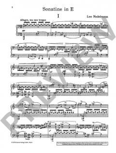 Sonatine in E von Leo Nadelmann 