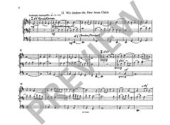 Zwei Choralvorspiele WV 17 von Markus Lehmann 