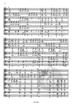 Wende dich, Herr, und sei mir gnädig Nr. 6 von Johann Hermann Schein (Download) 