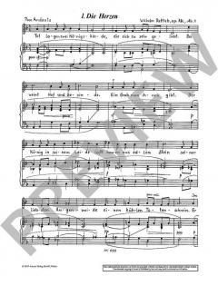 Zwei Balladen op. 38 C für tiefe Stimme und Klavier von Wilhelm Rettich 