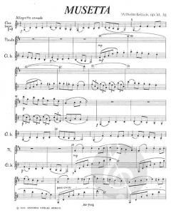 Musetta op. 50 Nr. 3G von Wilhelm Rettich für Holzbläser Duo im Alle Noten Shop kaufen