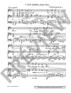 Ricarda Huch-Zyklus VI op. 96 von Wilhelm Rettich 