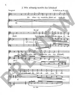 Ricarda Huch-Zyklus VI op. 96 von Wilhelm Rettich 