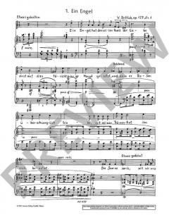 Letzter Ricarda Huch-Zyklus op. 127 von Wilhelm Rettich 