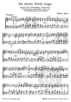 Du meine Seele, singe (Walter Rein) 