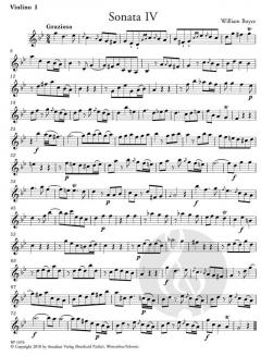 12 Triosonaten von William Boyce 