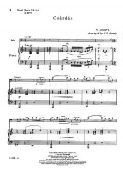 Czardas von Vittorio Monti 