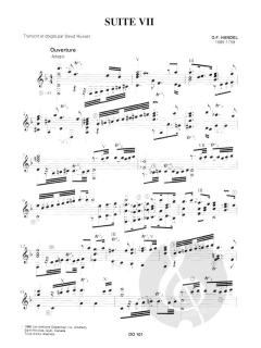 Suite No. 7 von Georg Friedrich Händel 