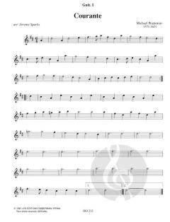 4 Danses de Terpsichore von Michael Praetorius 