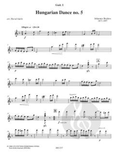 Hungarian Dance No. 5 von Johannes Brahms 
