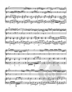 Triosonate op. 2/5 HWV 390a von Georg Friedrich Händel für zwei Violinen und Basso continuo im Alle Noten Shop kaufen
