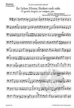 Ihr lieben Hirten, fürchtet euch nicht (Andreas Hammerschmidt) 