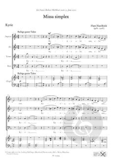 Missa simplex (Hans Haselböck) 